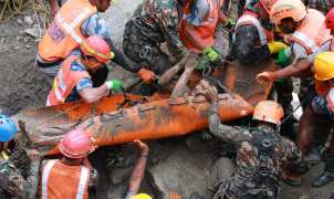 Nepal hydropower tunnel workers found alive after nine days trapped