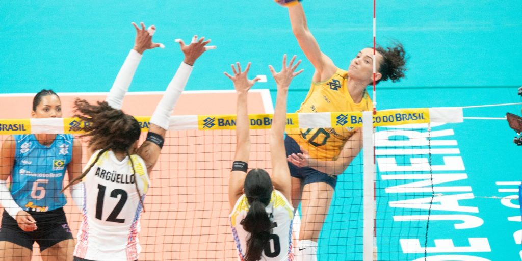 Seleção feminina de vôlei estreia com vitória sobre a Venezuela no Sul-Americano