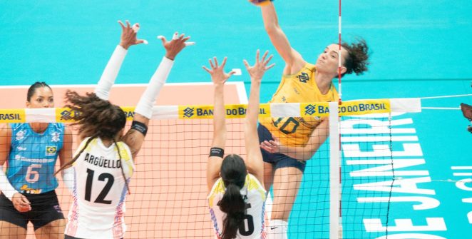 Seleção feminina de vôlei estreia com vitória sobre a Venezuela no Sul-Americano