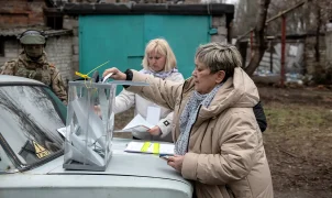 Russia stages State Duma elections in occupied Ukraine, bars OSCE