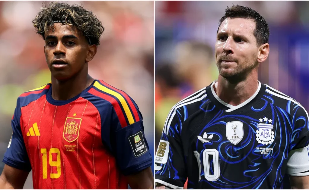 Lamine Yamal revela o que disse a Messi no abraço após a final da Copa do Mundo