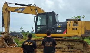 PF prende seis pessoas em flagrante por garimpo ilegal em Tucumã (PA)