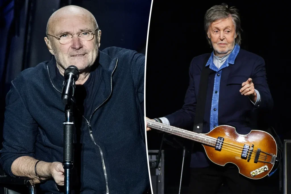 Phil Collins dá atualização surpreendente sobre desentendimento de 24 anos com Paul McCartney