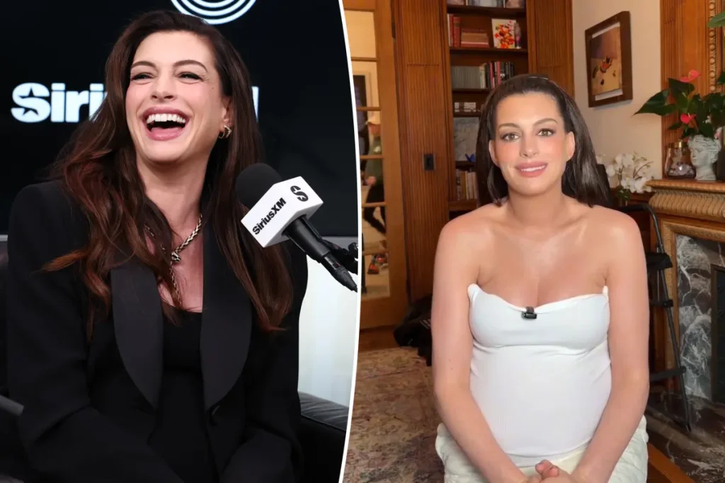 Anne Hathaway encerra ano de cinco lançamentos e anuncia terceira gravidez