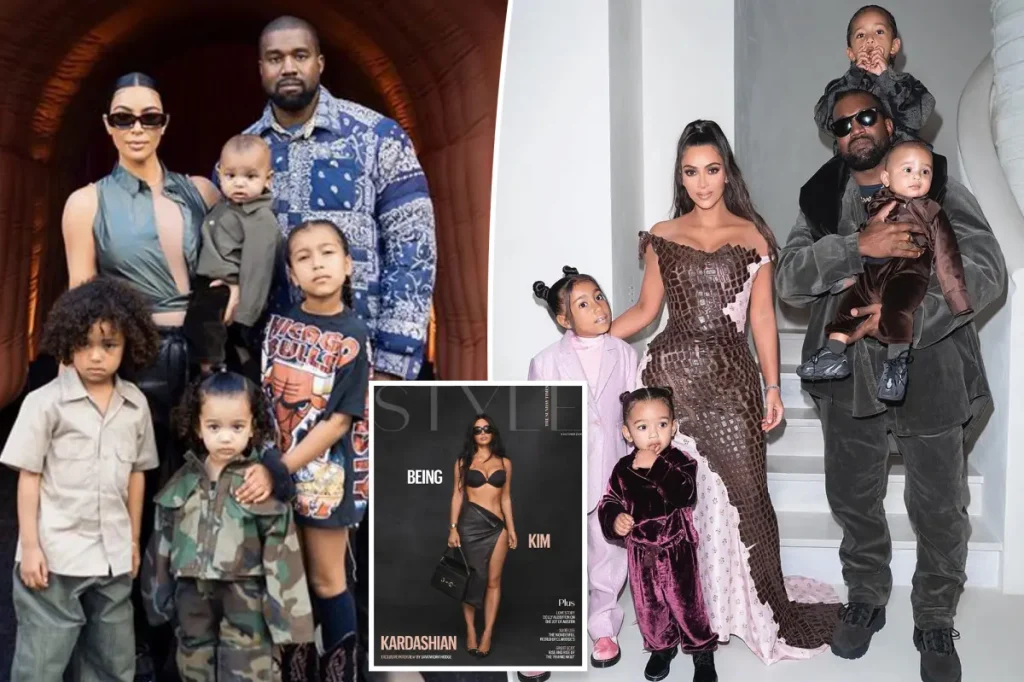 Kim Kardashian revela quantas babás emprega para cuidar dos quatro filhos