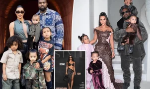 Kim Kardashian revela quantas babás emprega para cuidar dos quatro filhos