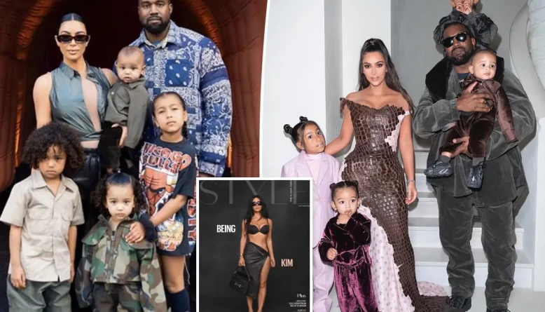 Kim Kardashian revela quantas babás emprega para cuidar dos quatro filhos