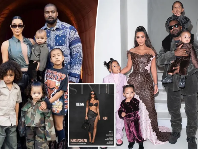 Kim Kardashian revela quantas babás emprega para cuidar dos quatro filhos
