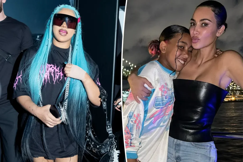Kim Kardashian diz que precisa segurar North, de 13 anos, em alguns projetos: Eu me preocupo