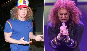 Carrot Top reaparece em público após alta hospitalar, diz Page Six