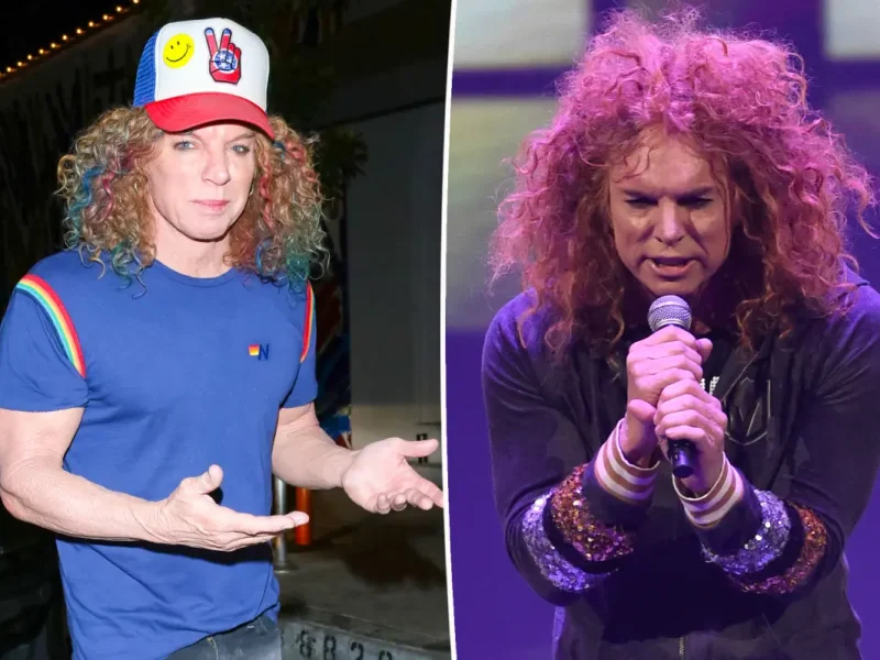 Carrot Top reaparece em público após alta hospitalar, diz Page Six