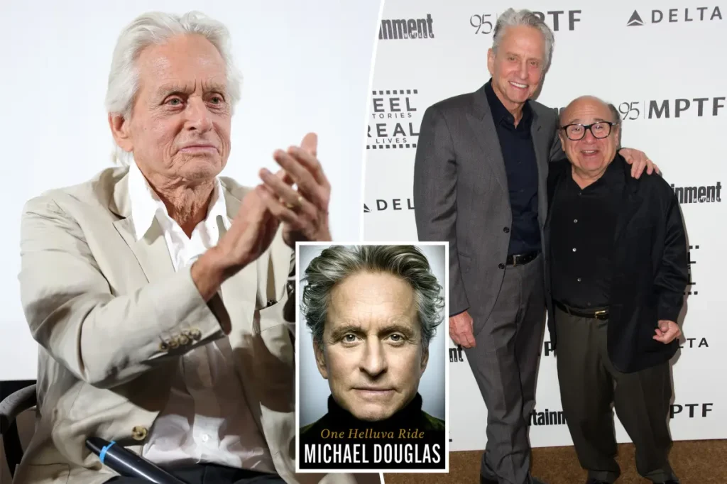 Michael Douglas publica memória One Helluva Ride e aborda drogas e convivência com Danny DeVito