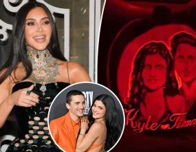 Kim Kardashian erra nome de Timothée Chalamet em retrato de abóbora de Kylie Jenner
