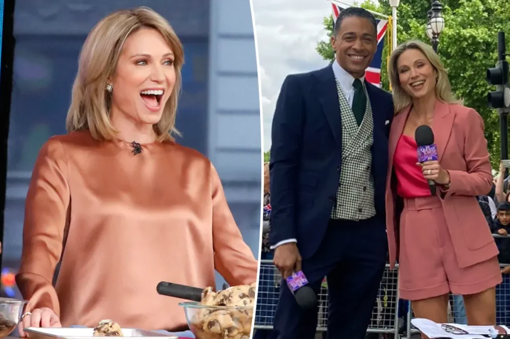 Amy Robach recusou propostas de emprego, inclusive de grande emissora, por T.J. Holmes