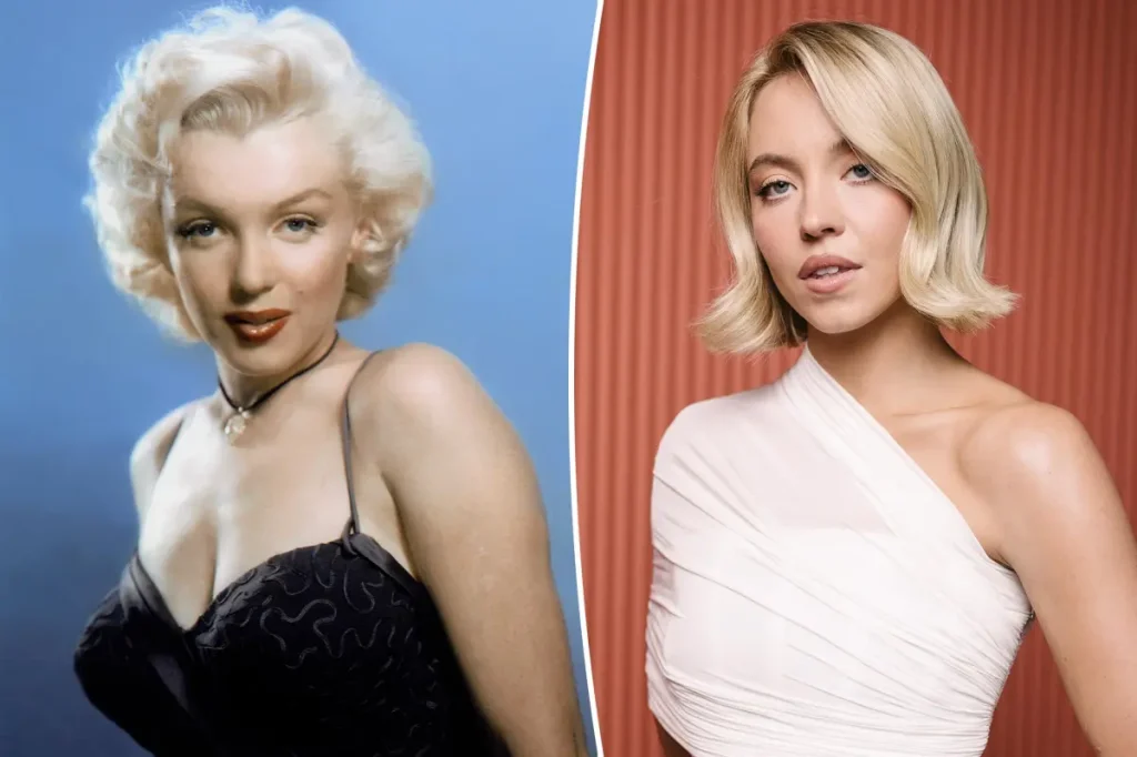 Sydney Sweeney é apontada como parente distante de Marilyn Monroe