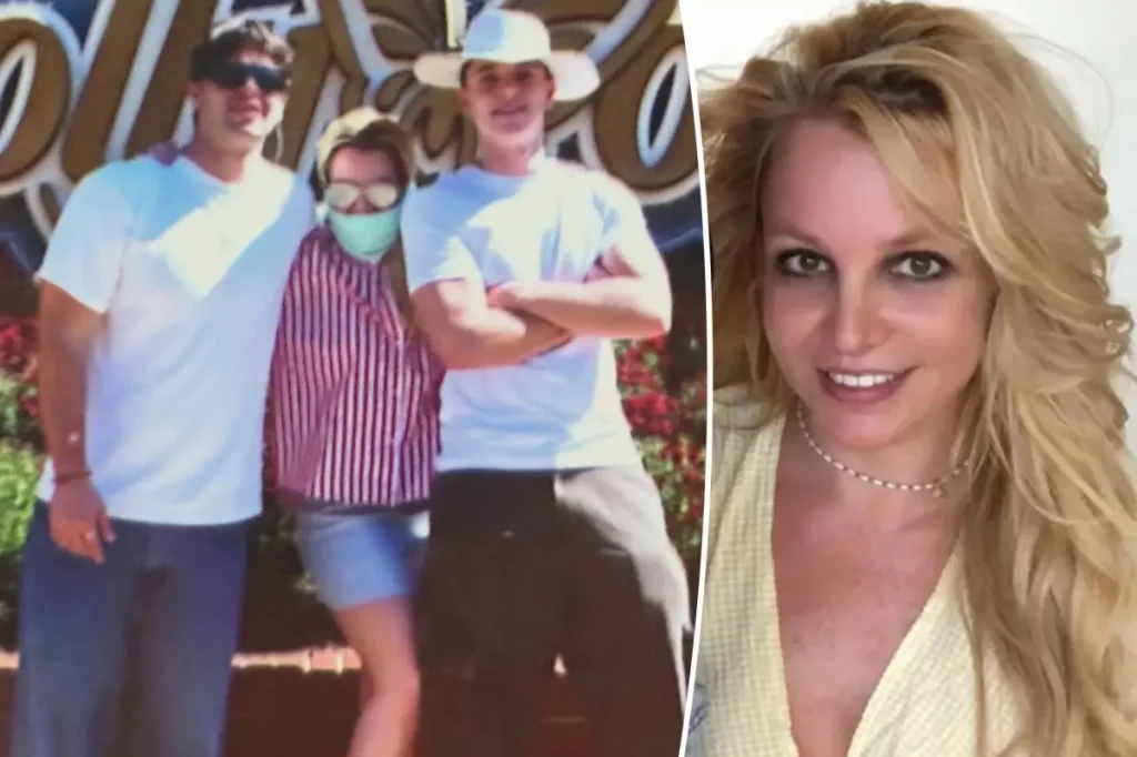 Britney Spears leva os filhos Sean e Jayden ao Dollywood em passeio em família