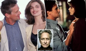 Michael Douglas relembra reação de Jeanne Tripplehorn ao caso durante Instinto Selvagem