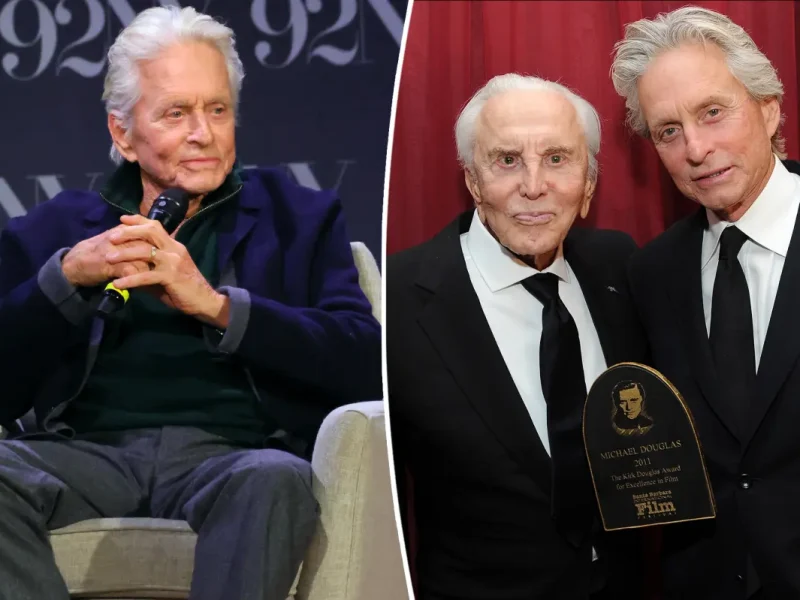 Michael Douglas rebate rótulo de nepo baby e relembra preocupação do pai Kirk