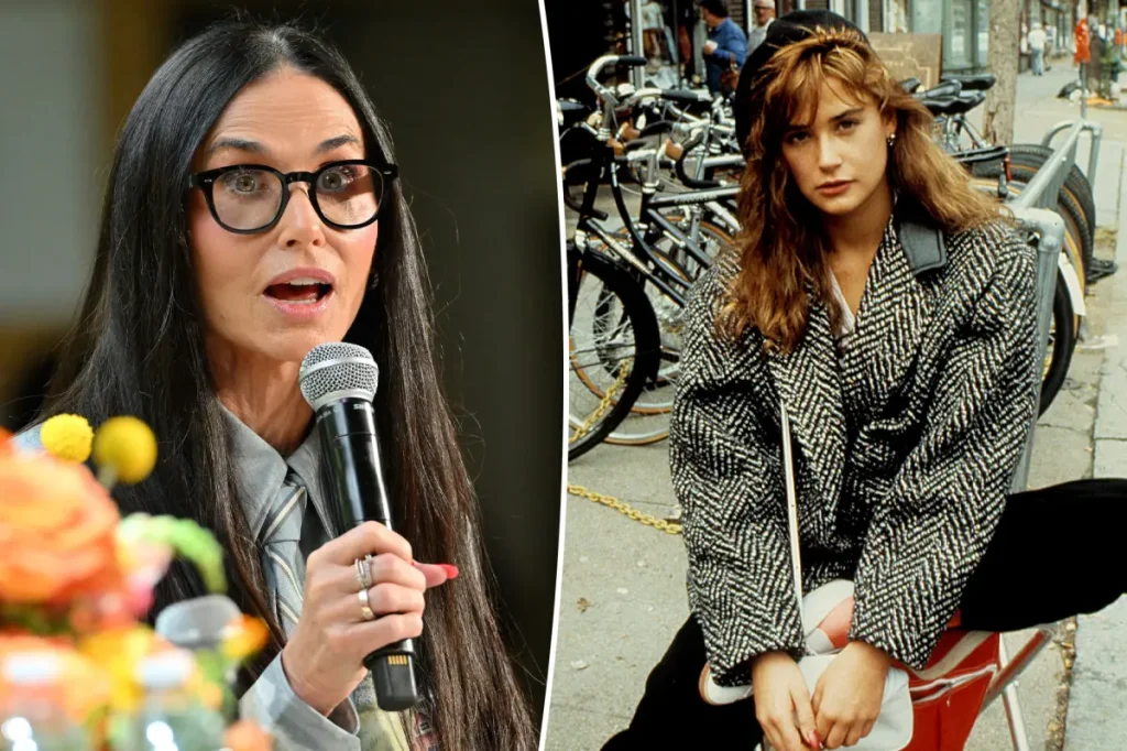 Demi Moore revela que quase perdeu papel em St. Elmos Fire após aparecer embriagada em prova de figurino