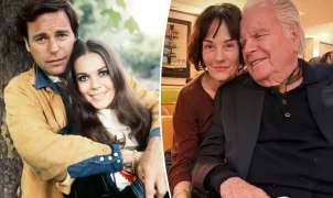 Robert Wagner publica foto rara ao lado de Natasha, filha adotiva de Natalie Wood