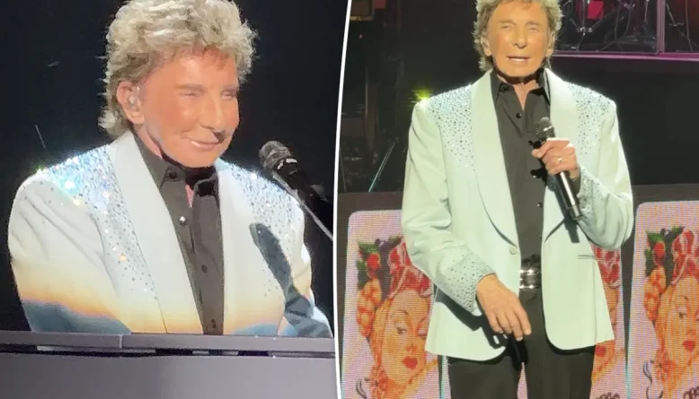 Barry Manilow volta aos palcos em Las Vegas após seis semanas de pausa