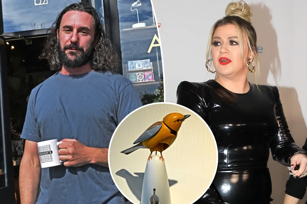 Dono de loja no Brooklyn relata interação absurda com Kelly Clarkson por pássaro mecânico