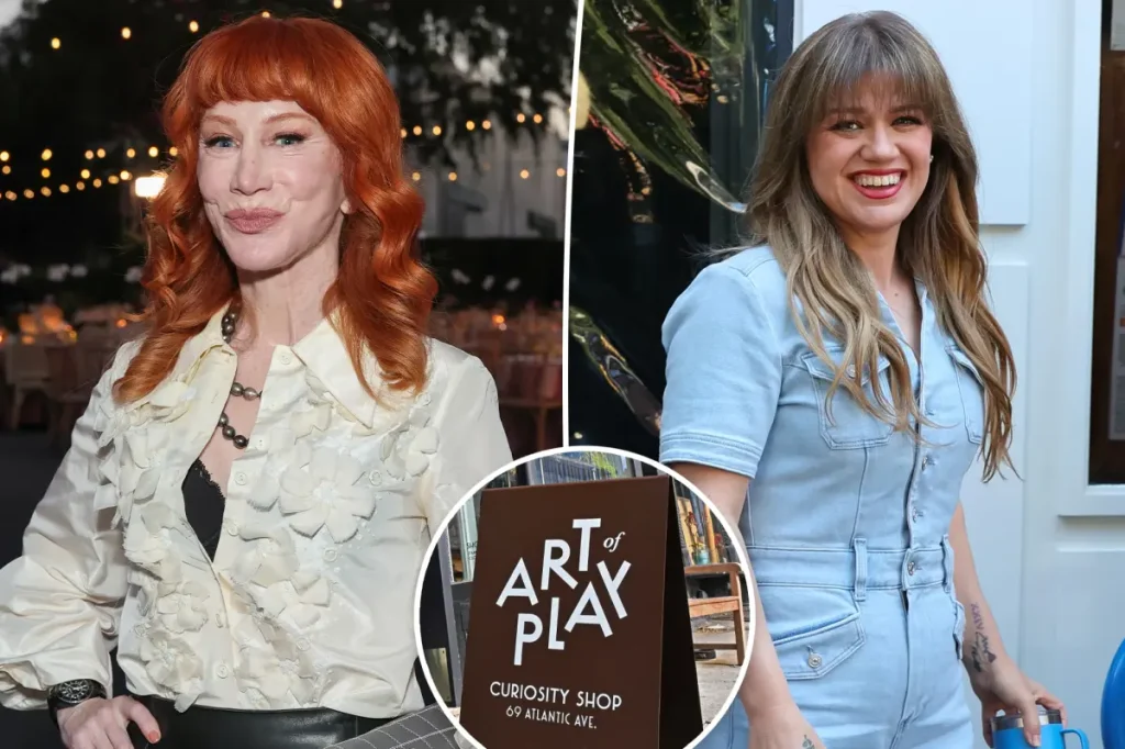 Kathy Griffin declara apoio a Kelly Clarkson em disputa com loja no Brooklyn