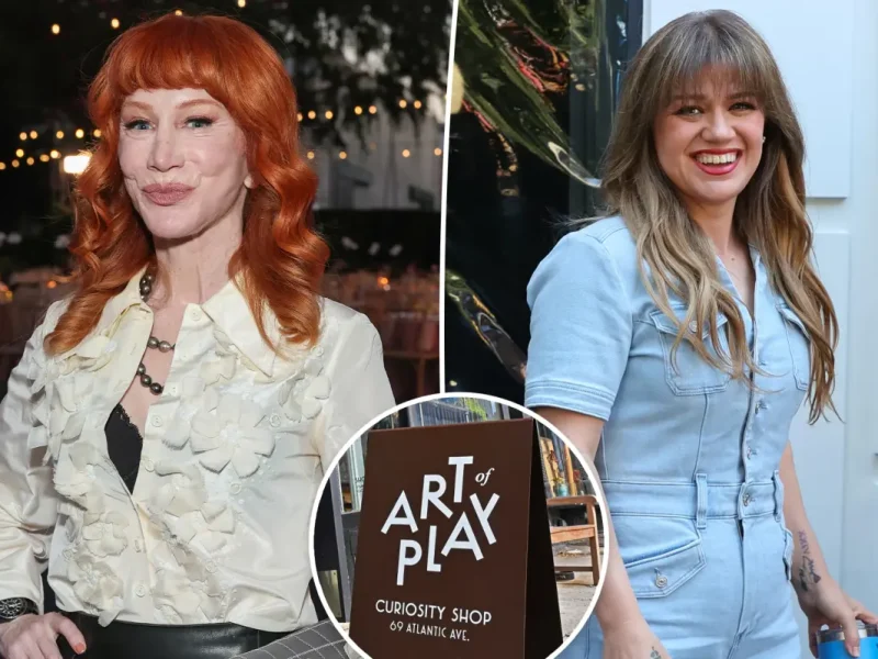 Kathy Griffin declara apoio a Kelly Clarkson em disputa com loja no Brooklyn