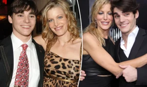 Anna Gunn presta homenagem a RJ Mitte, seu filho na TV em Breaking Bad
