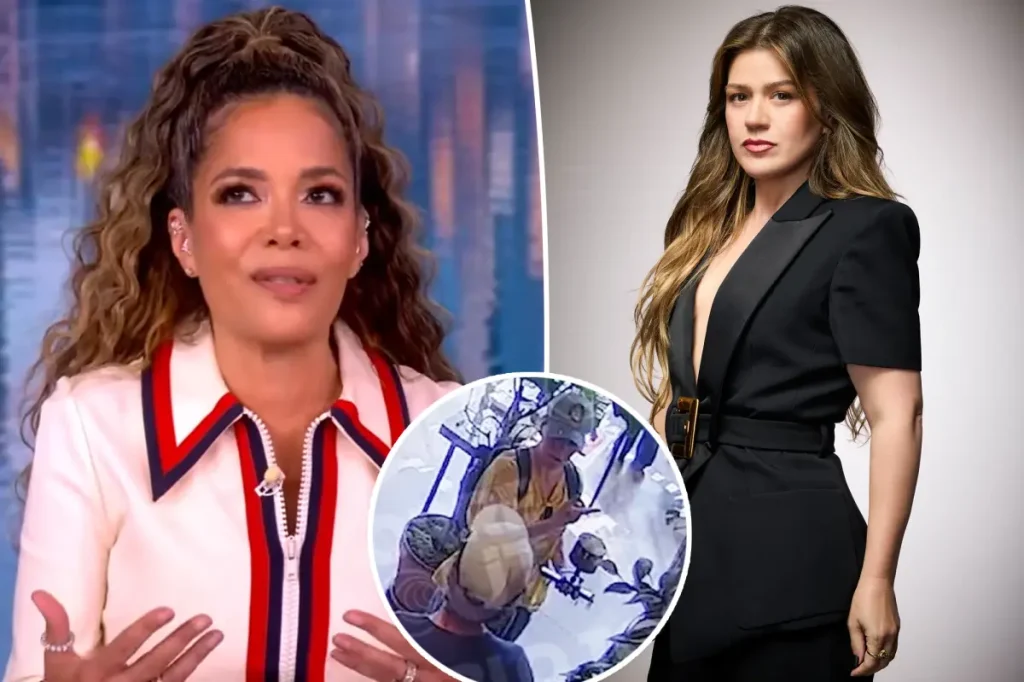 Sunny Hostin critica postura de Kelly Clarkson após vazamento de imagens de segurança em loja no Brooklyn