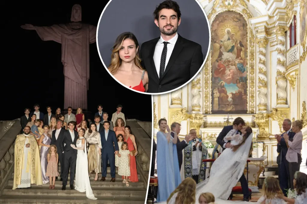 Conor Kennedy celebra casamento com cantora brasileira em cerimônia de três dias no Rio