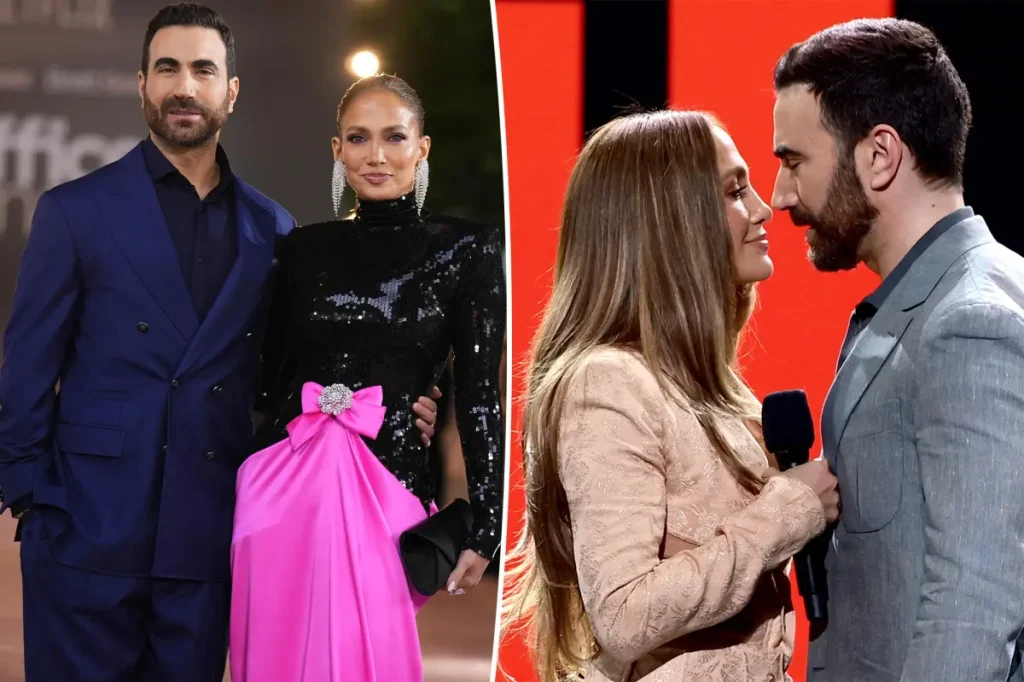 Jennifer Lopez e Brett Goldstein são vistos juntos em festa em Los Angeles