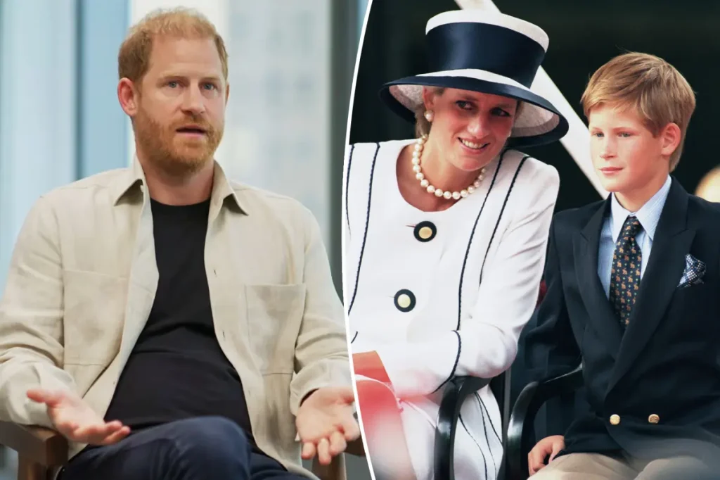 Harry revela arrependimento ligado à morte de Diana e diz ter superado culpa
