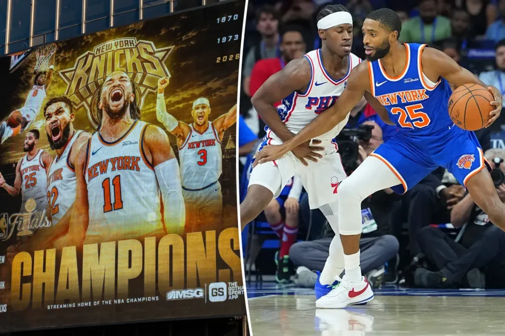 Knicks erguem faixa de campeão e abrem temporada contra 76ers no Madison Square Garden