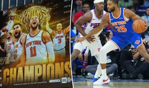 Knicks erguem faixa de campeão e abrem temporada contra 76ers no Madison Square Garden