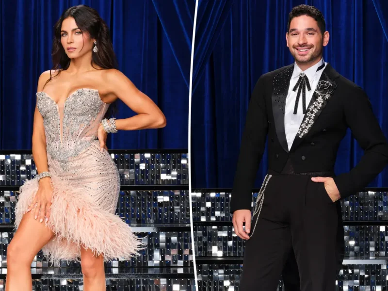 Jenna Dewan e Alan Bersten fazem apresentação de superação no DWTS em meio à suspensão de Val Chmerkovskiy