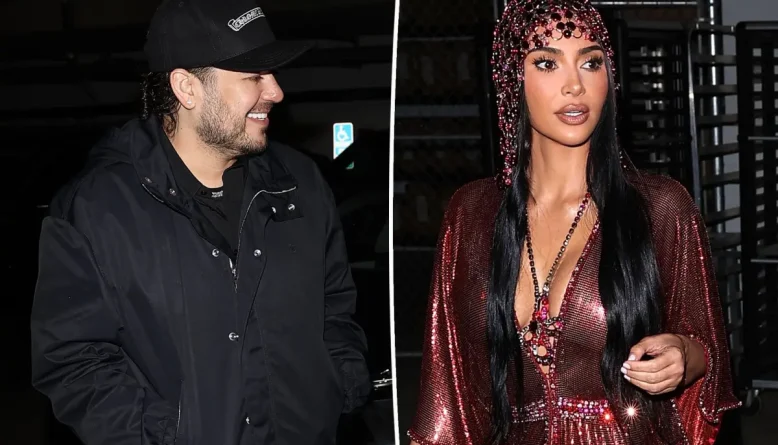 Rob Kardashian reaparece em aniversário de 46 anos de Kim Kardashian