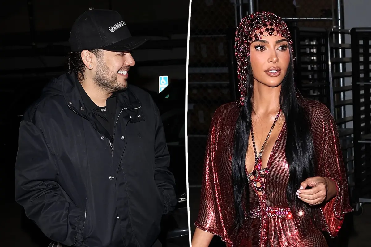 Rob Kardashian reaparece em aniversário de 46 anos de Kim Kardashian
