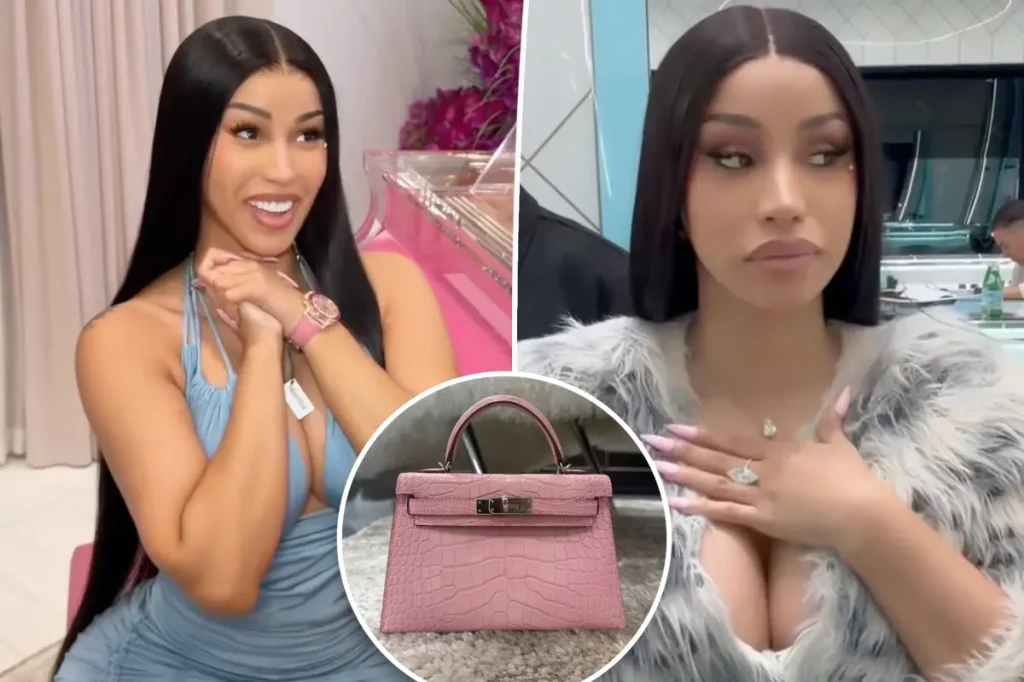 Cardi B celebra 34 anos com Rolex raro de US$ 3 milhões e bolsa Hermès de US$ 200 mil