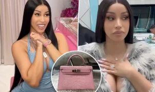 Cardi B celebra 34 anos com Rolex raro de US$ 3 milhões e bolsa Hermès de US$ 200 mil