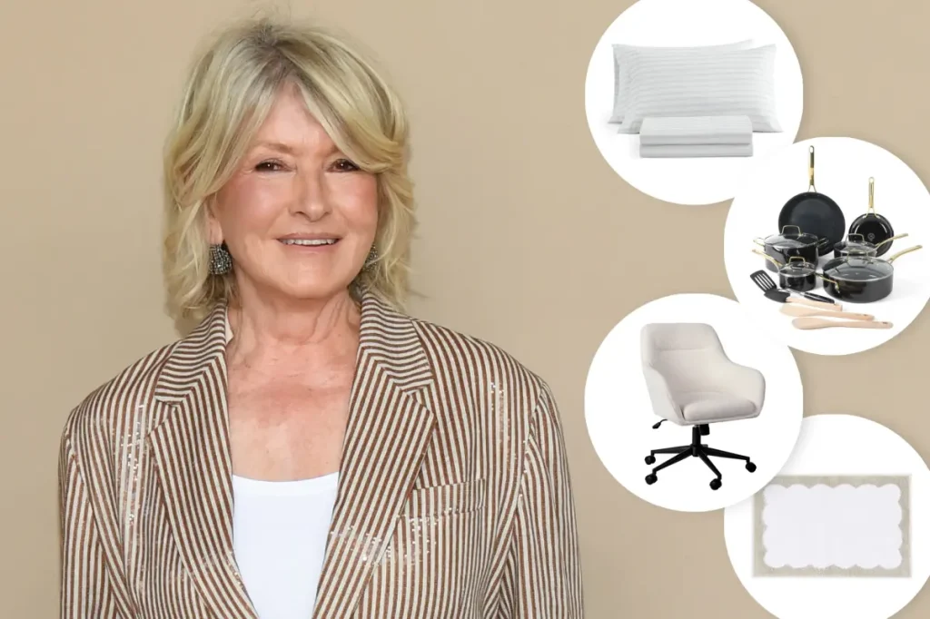 Way Day coloca linha de Martha Stewart para casa em promoção até 26 de outubro