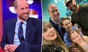 Príncipe William brinca com Travis Kelce dois anos após selfie viral com Taylor Swift