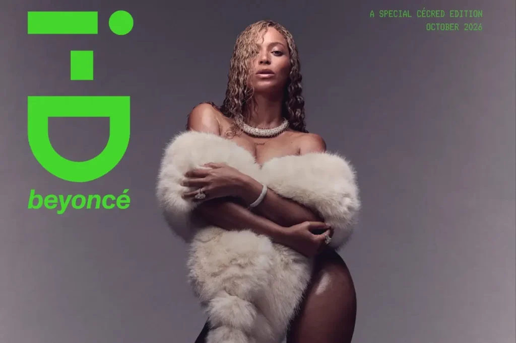 Beyoncé volta à capa da i-D após 20 anos em edição dedicada à Cécred