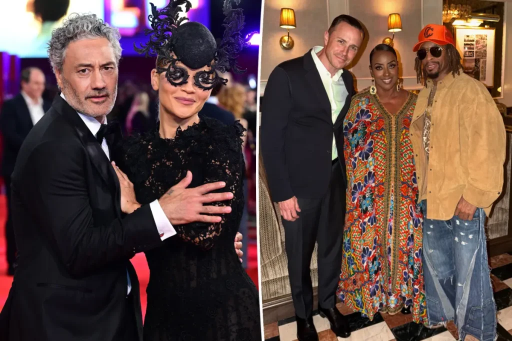 Rita Ora e Taika Waititi são vistos em noite romântica no Ambassadors Clubhouse