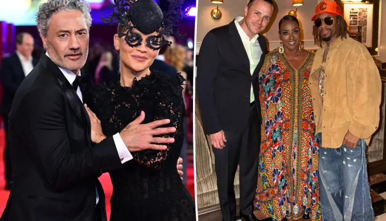 Rita Ora e Taika Waititi são vistos em noite romântica no Ambassadors Clubhouse