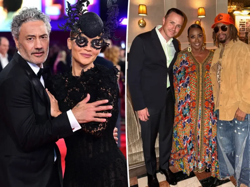 Rita Ora e Taika Waititi são vistos em noite romântica no Ambassadors Clubhouse