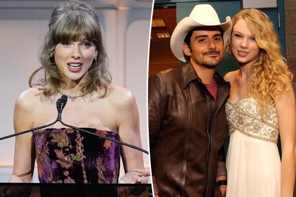Taylor Swift relembra pegadinha de Brad Paisley que a deixou sem dormir por meses