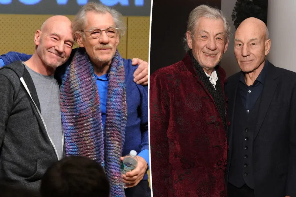 Ian McKellen presta homenagem a Patrick Stewart e fala de amor pelo amigo