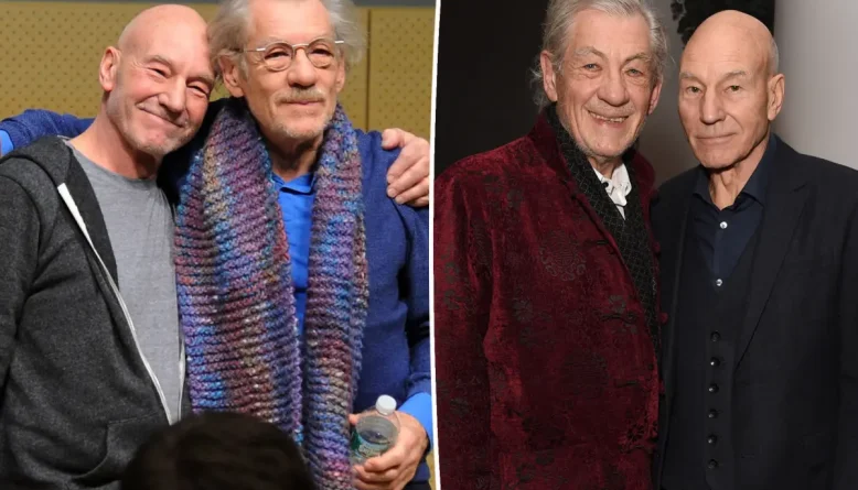 Ian McKellen presta homenagem a Patrick Stewart e fala de amor pelo amigo