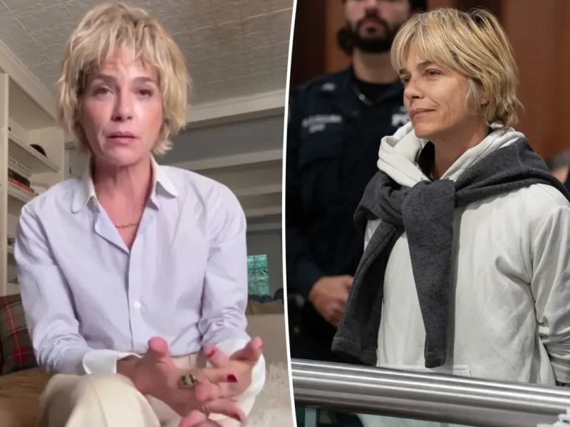 Selma Blair se desculpa após confusão em voo da Delta que terminou em prisão